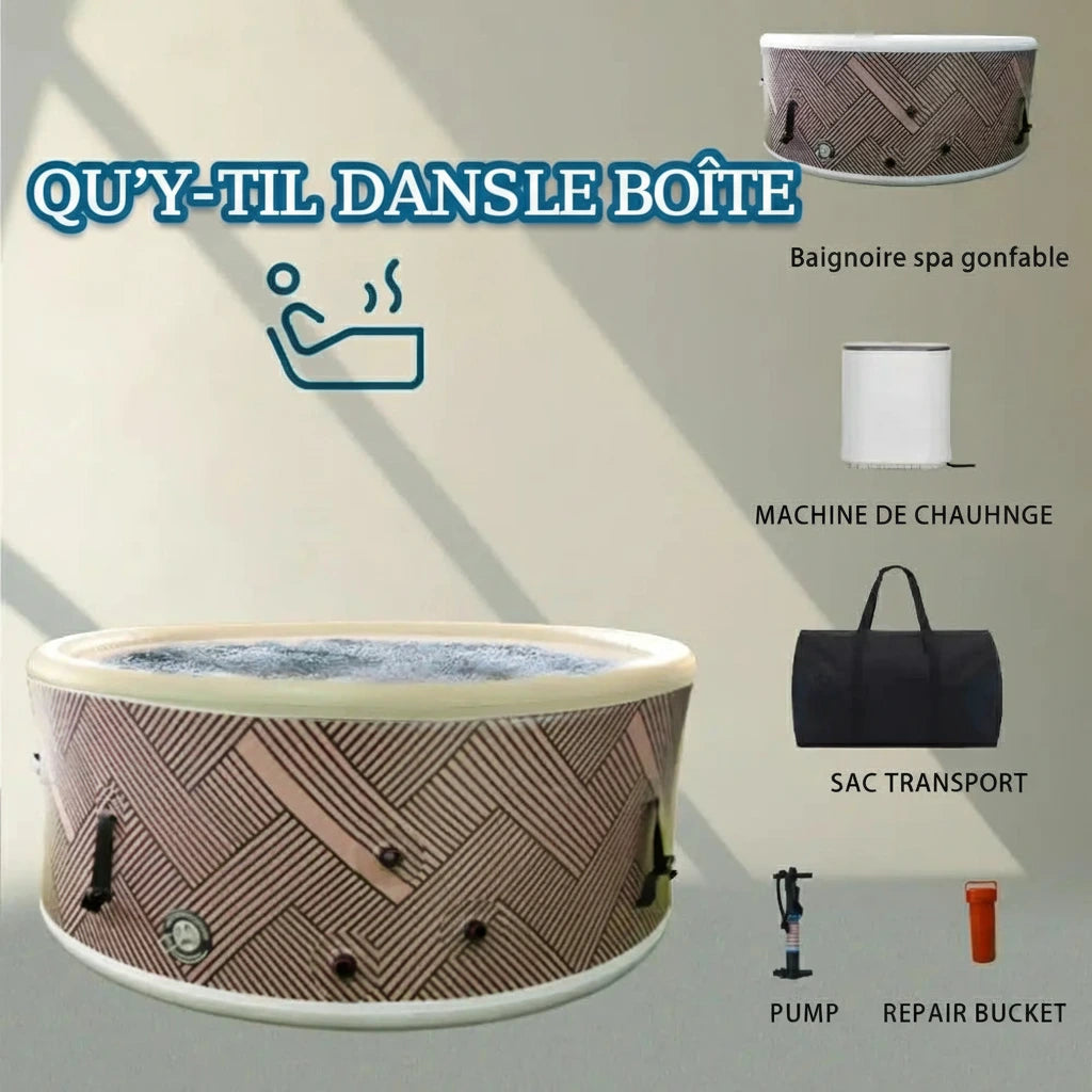 Zoom sur la texture brossée du revêtement — matériau PE premium résistant