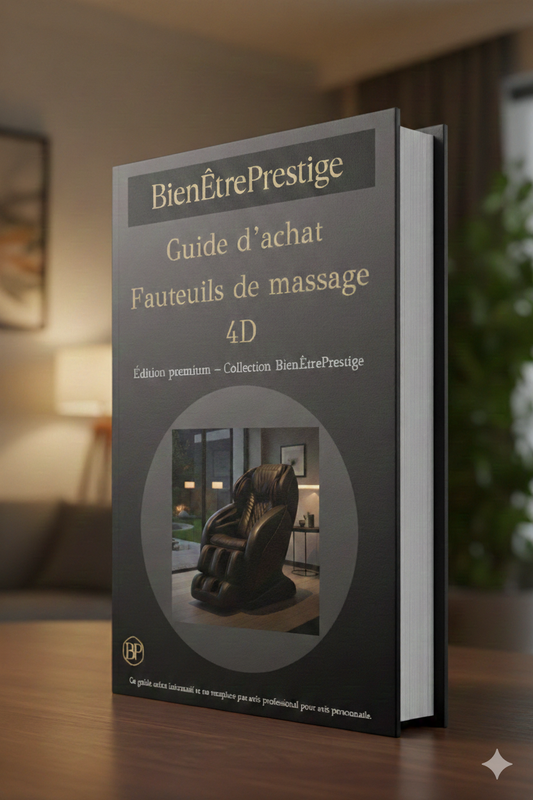 E-book fauteuil de massage 4D : guide premium PDF | Bien-Être Prestige