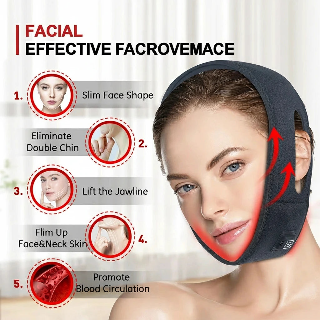 Pack complet – ceinture LED, cordon secteur, guide d’utilisation