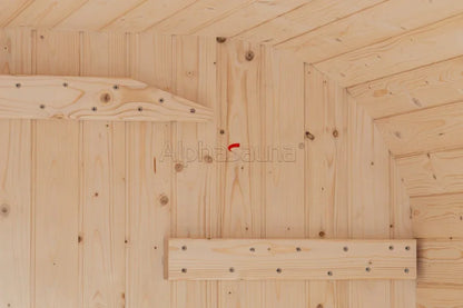 Lumière d’ambiance se reflétant sur un bassin inox de prestige