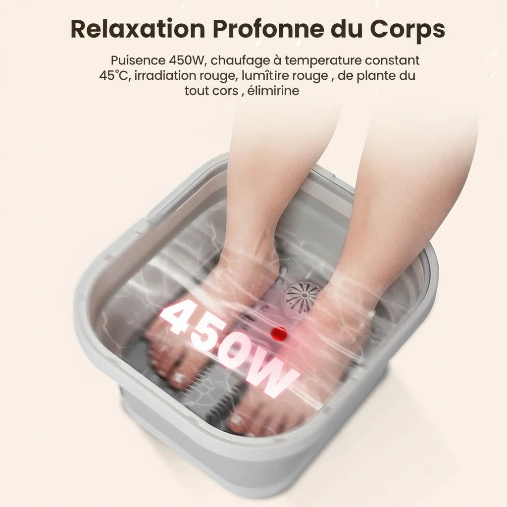 Bac pliable PP+TPE — rangement compact sous canapé
