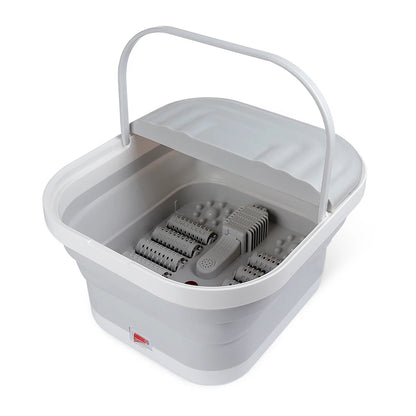 Bain de pieds pliable chauffant 450W — vue d’ensemble premium