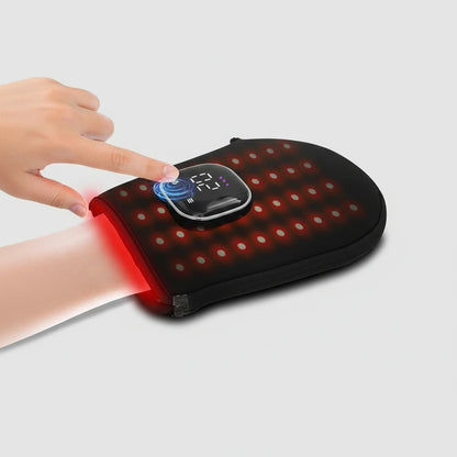 Intérieur gant photobiomodulation – panneaux LED main et doigts