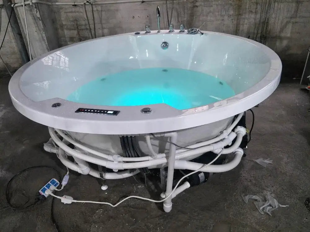 Finition acrylique premium — cuve freestanding 160 cm