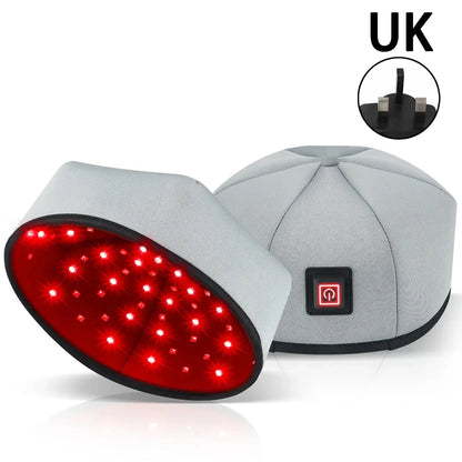 Kit complet casquette LED avec adaptateurs EU US UK AU