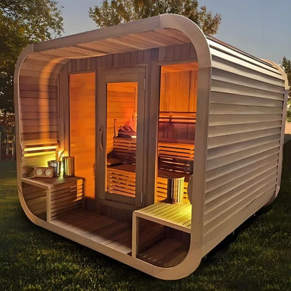 Tableau de contrôle : température, vapeur, éclairage — cabine HR-SW