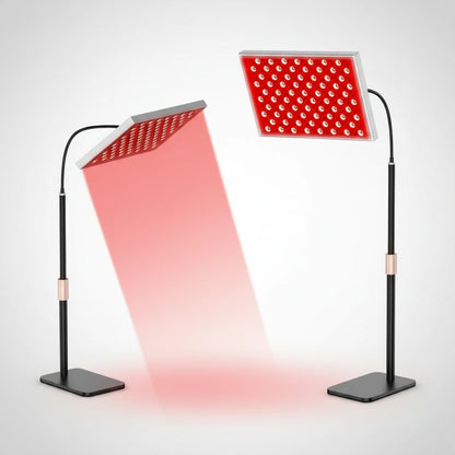 Panneau LED 225 diodes 660/850 nm métal 31×31 cm – BienEtrePrestige