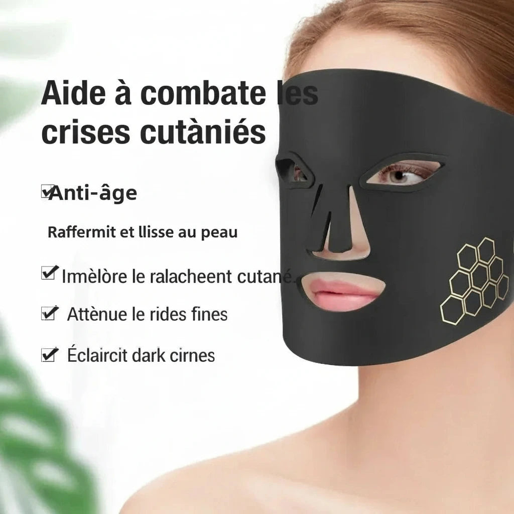 Masque LED esthétique pro, absorption optimisée des sérums – BienEtrePrestige