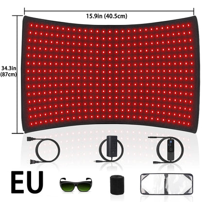 Comparatif tailles 360 vs 406 LED, couverture corporelle étendue