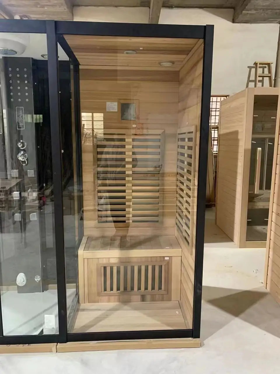 Panneau de contrôle tactile de la cabine sauna hammam LN000A