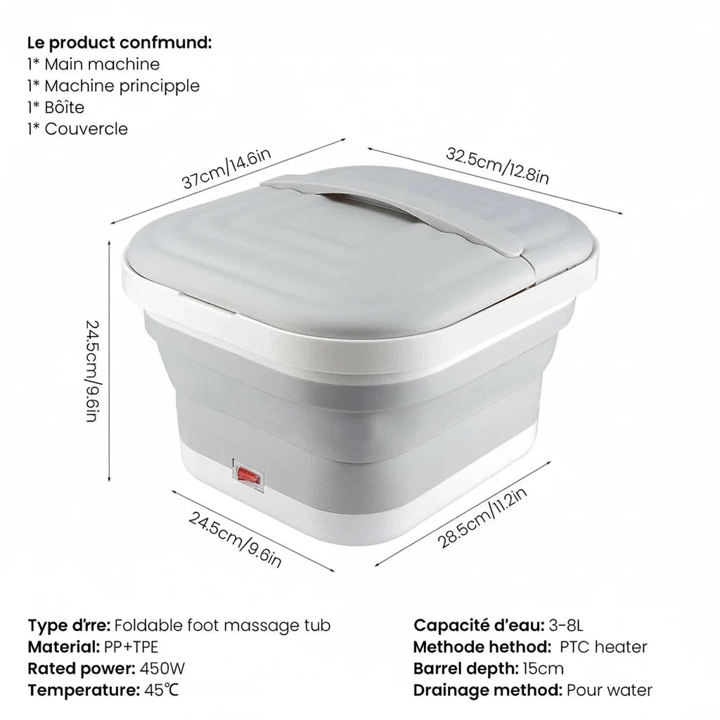 Lumière rouge bien-être — maintien de température à 45°C