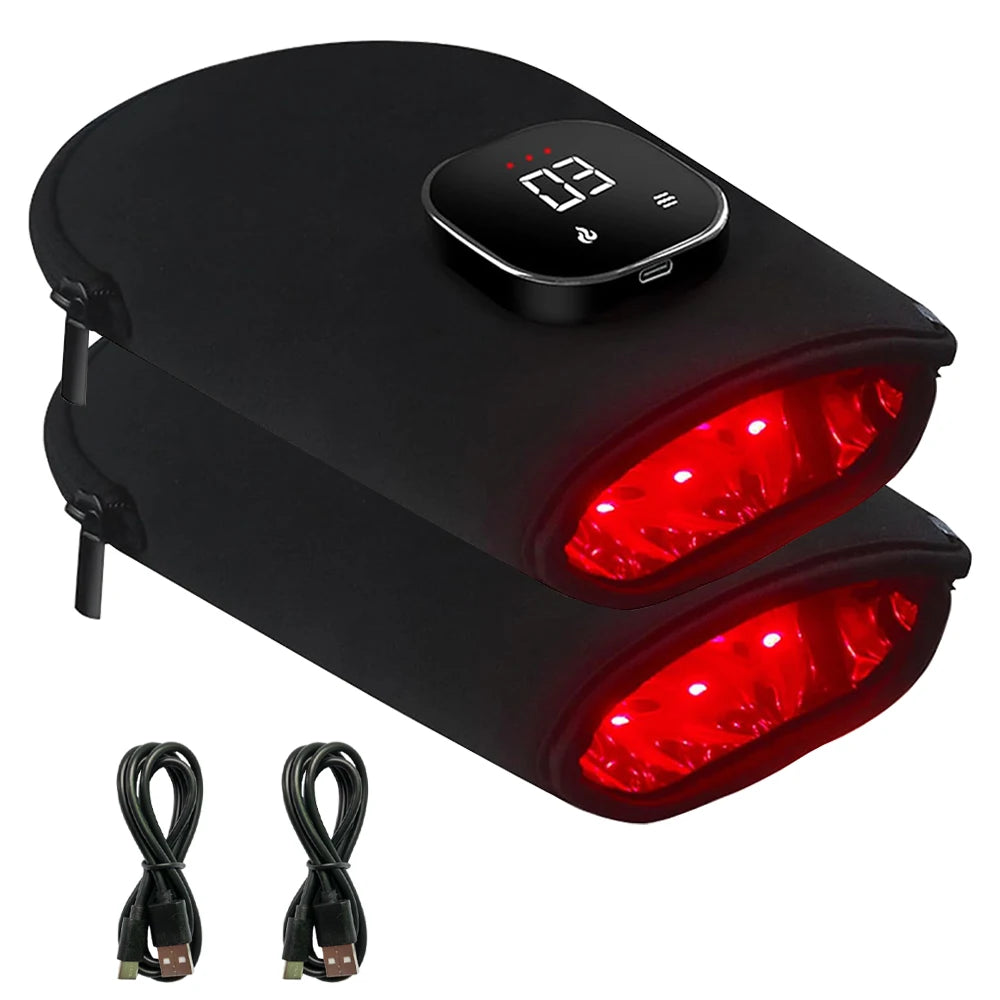 Gant LED 660/850 nm rechargeable 2 pièces 